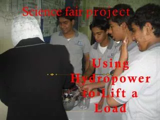 Science fair project