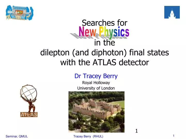 searches for in the dilepton and diphoton final states with the atlas detector