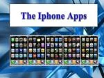 The Iphone Apps