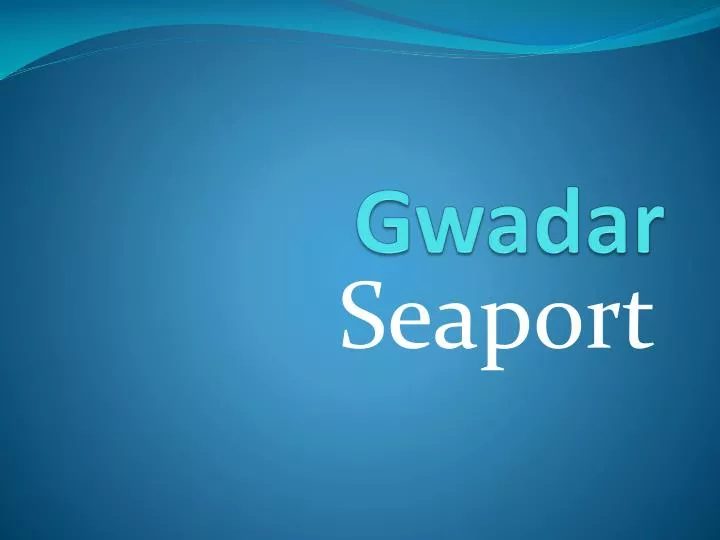 gwadar