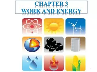 Chapter 3 Work and Energy