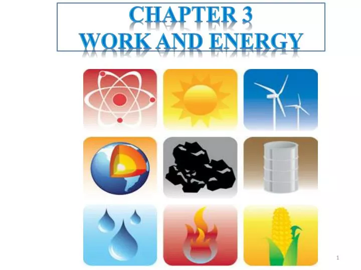chapter 3 work and energy