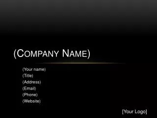(Company Name)