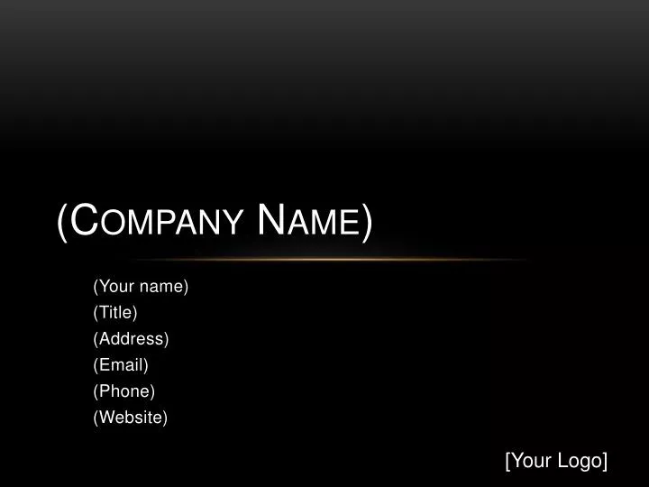 company name