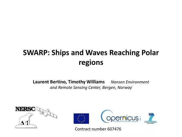 swarp ships and waves reaching polar regions