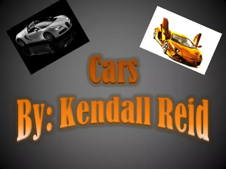 cars by kendall reid