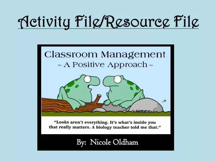 activity file resource file
