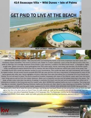 Get Paid to Live at the beach