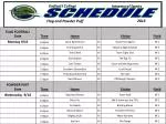 SCHEDULE - slide 1