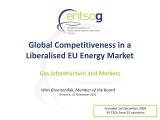 Global Competitiveness in a Liberalised EU Energy Market