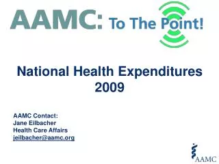 AAMC Contact: Jane Eilbacher Health Care Affairs jeilbacher@aamc