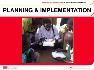 PLANNING &amp; IMPLEMENTATION