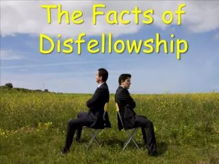 The Facts of Disfellowship