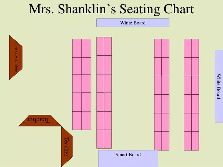 mrs shanklin s seating chart