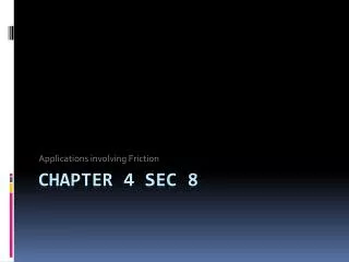 Chapter 4 Sec 8