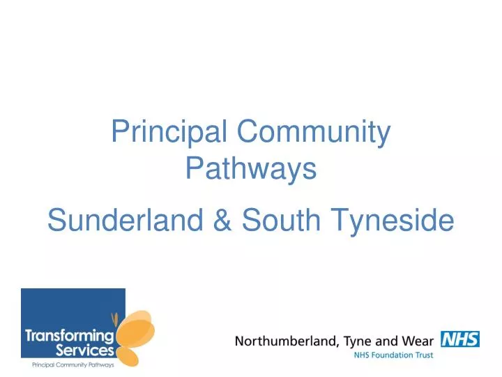 principal community pathways h sunderland south tyneside