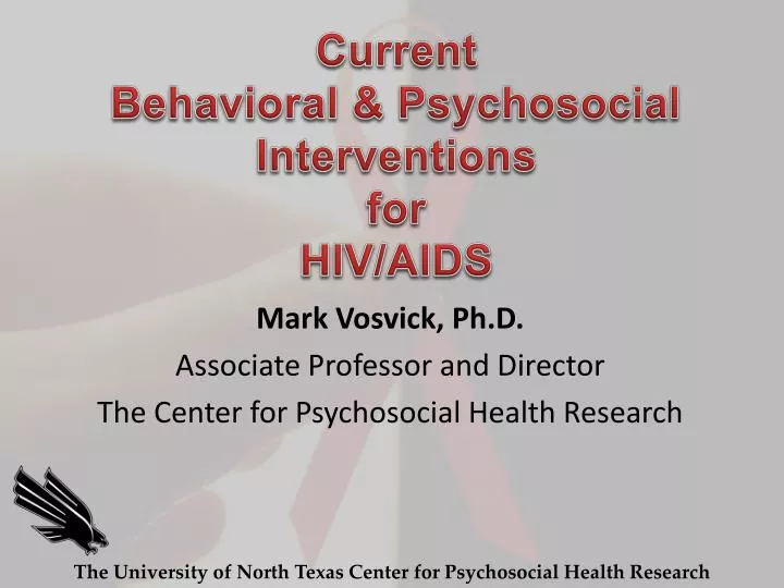 mark vosvick ph d associate professor and director the center for psychosocial health research