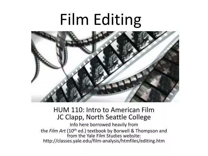 film editing