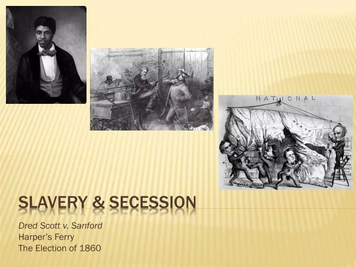 dred scott v sanford harper s ferry the election of 1860