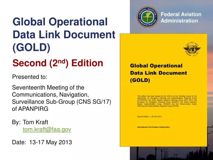 global operational data link document gold