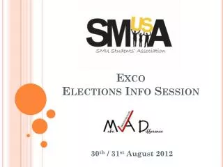 Exco Elections Info Session