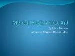 PPT - Mental Health First Aid PowerPoint Presentation, free download ...