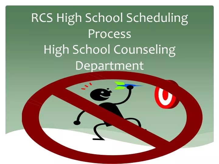 rcs high school scheduling process