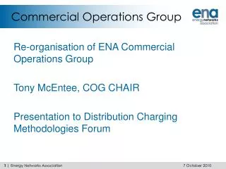 Commercial Operations Group