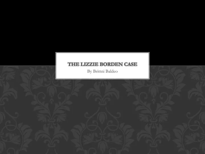 the lizzie borden case
