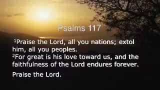 Psalms 117