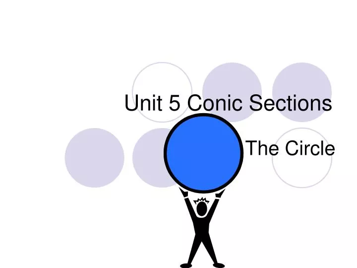 unit 5 conic sections