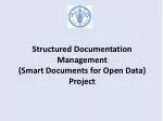 Improving Document Management for Open Data: The Smart Documents Project - slide 1