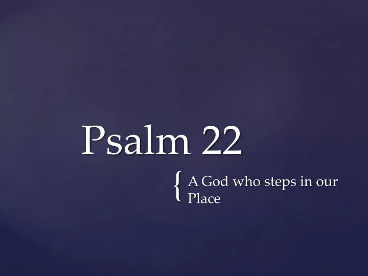 psalm 22