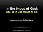 Summertime Reflections - slide 1