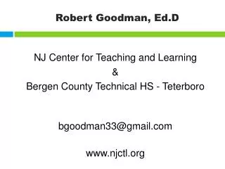 Robert Goodman, Ed.D