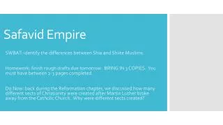 PPT Safavid Empire 1501 1740 PowerPoint Presentation Free Download   Safavid Empire Dt 