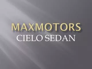 maxmotors