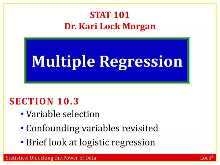 stat 101 dr kari lock morgan