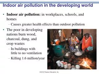 Indoor air pollution in the developing world