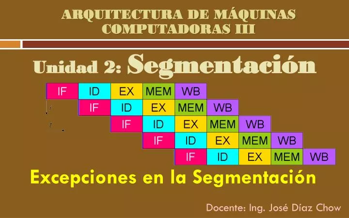 excepciones en la segmentaci n