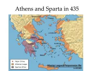 Athens and Sparta in 435
