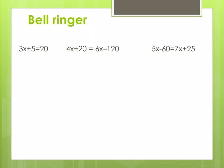 bell ringer