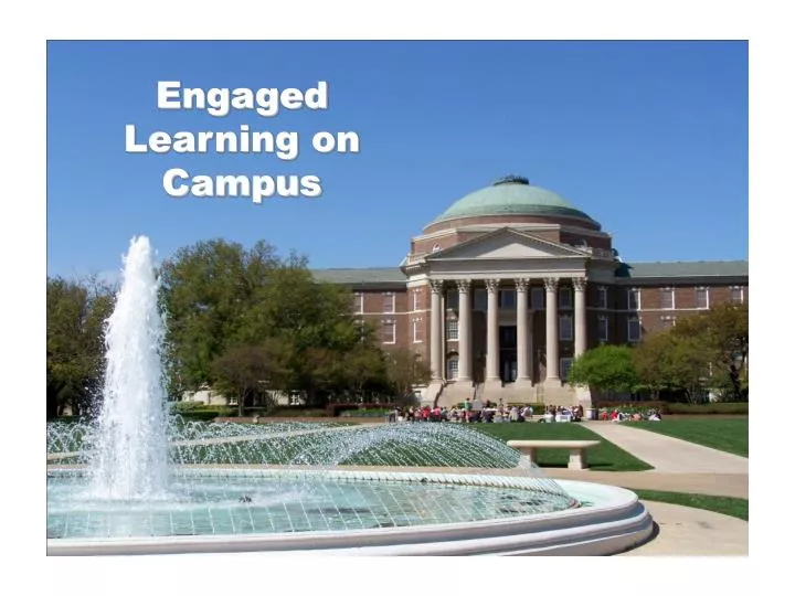 engaged learning on campus