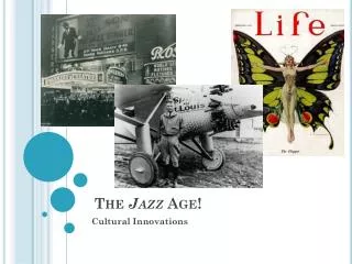 The Jazz Age!