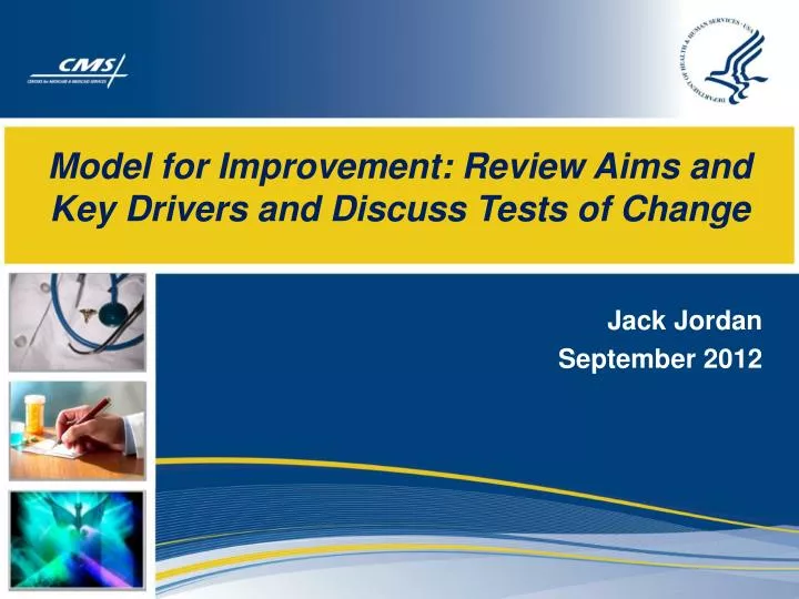 model for improvement review aims and key drivers and discuss tests of change