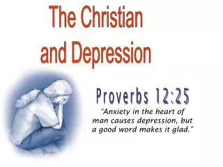 The Christian and Depression