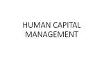 Understanding Human Capital Management: Strategies for Workforce Transformation - slide 1