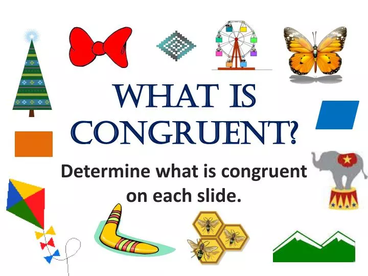 what is congruent