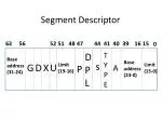 Segment Descriptor - slide 1