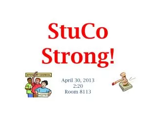 StuCo Strong!